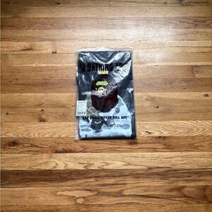 A Bathing Ape Black Graphic Short Sleeve Tee